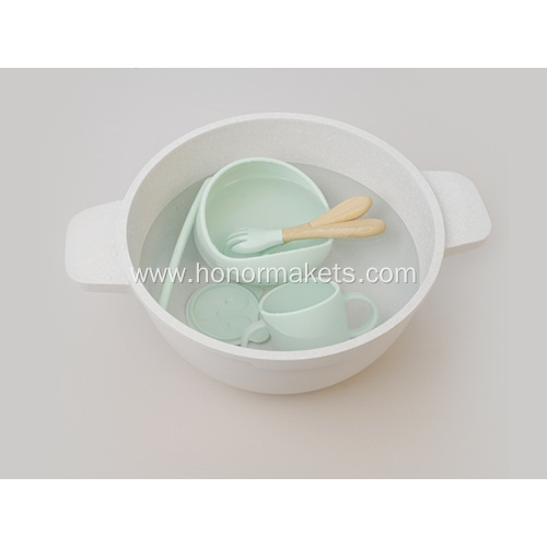 Silicone Baby Bowl with suction cup